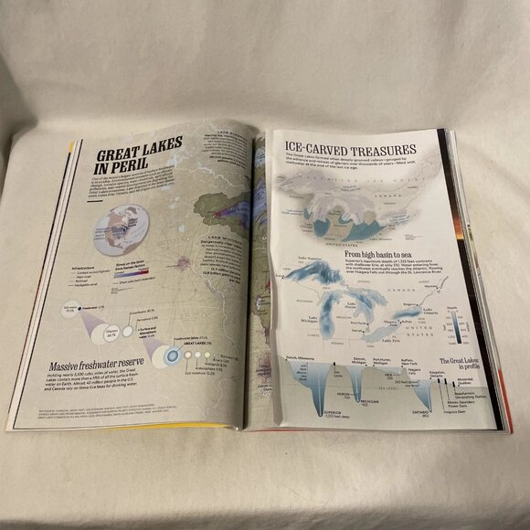National Geographic December 2020 Saving The Great Lakes Language Of Lullabies - Picture 9 of 12